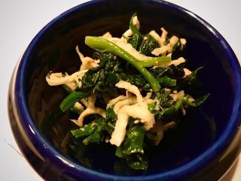 切り干し大根とほうれん草のさっぱり和え